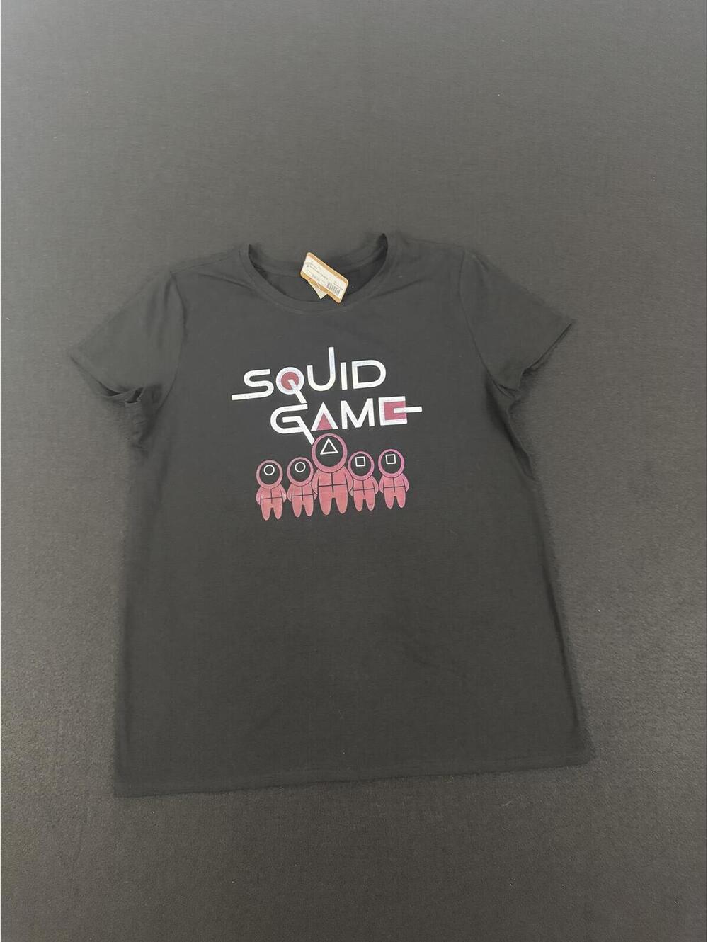 Squid Game Graphic T-Shirt XL Mask Man Design XLarge